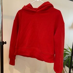 Zara cropped hoodie